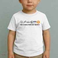 The Evolution Of Money Bitcoin Crypto Toddler T-Shirt thumb 2