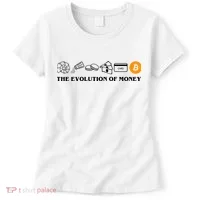 The Evolution Of Money Bitcoin Crypto Women's T-Shirt thumb 0