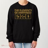 The Elements Of Happiness Taco Lover Women's Sweatshirt thumb 0