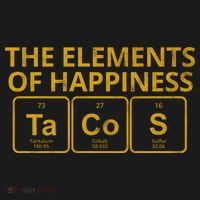 The Elements Of Happiness Taco Lover Apron thumb 3