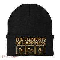The Elements Of Happiness Taco Lover Beanie thumb 0