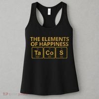 The Elements Of Happiness Taco Lover Women's Tank Top thumb 3