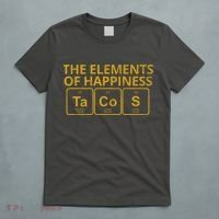 The Elements Of Happiness Taco Lover T-Shirt thumb 5