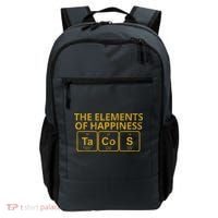 The Elements Of Happiness Taco Lover Backpack thumb 0