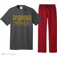 The Elements Of Happiness Taco Lover Pajama Set thumb 0