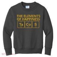 The Elements Of Happiness Taco Lover Kids Sweatshirt thumb 0