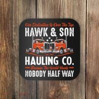 Truck Enthusiast Our Dedication Is Over The Top Funny Coaster thumb 0