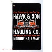 Truck Enthusiast Our Dedication Is Over The Top Funny Golf Towel thumb 0