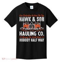 Truck Enthusiast Our Dedication Is Over The Top Funny Kids T-Shirt thumb 0