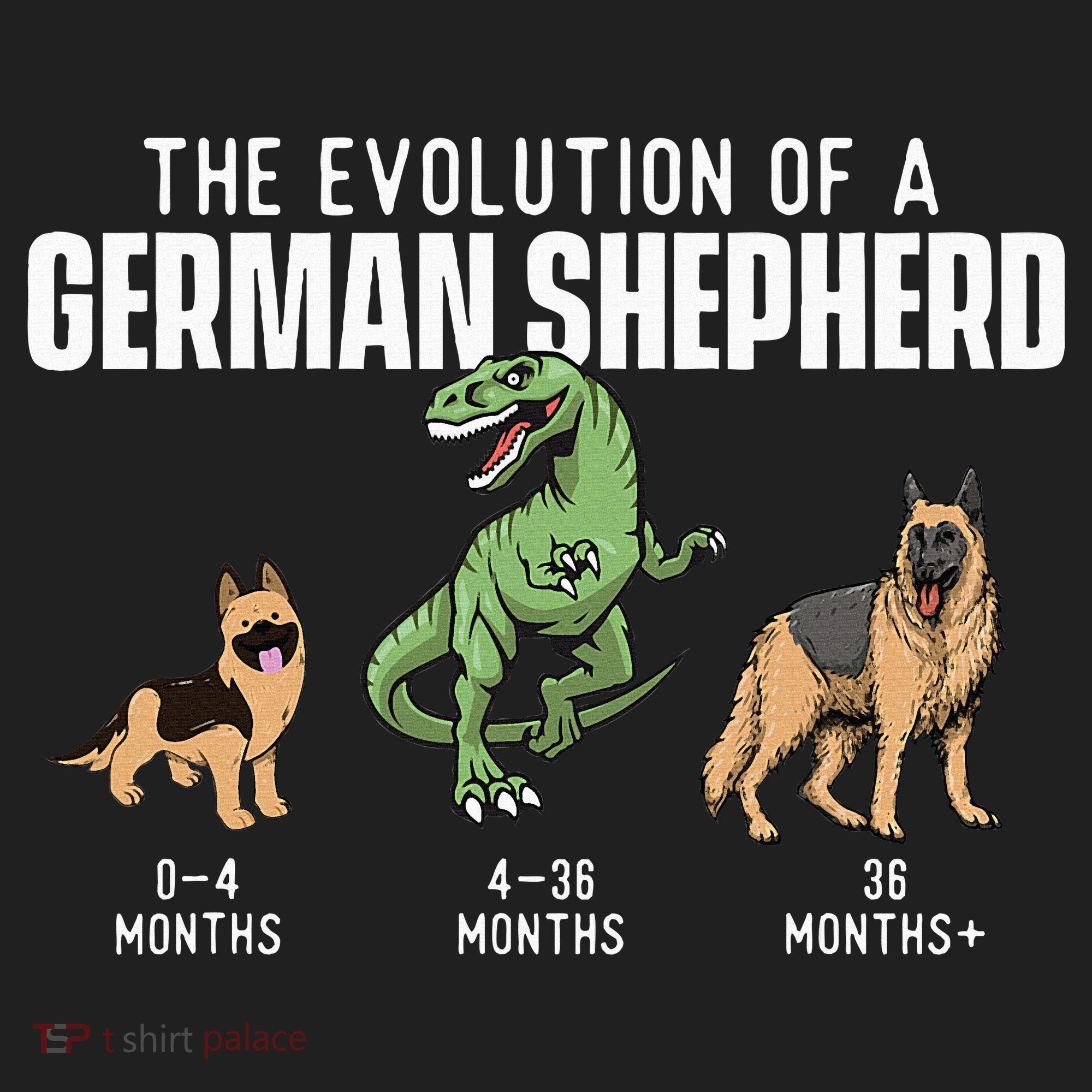The Evolution Of A German Shepherd Dog Owner Women's Sweatshirt
