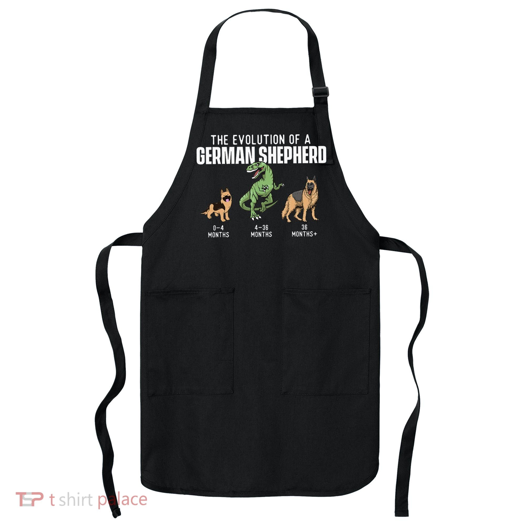 The Evolution Of A German Shepherd Dog Owner Apron