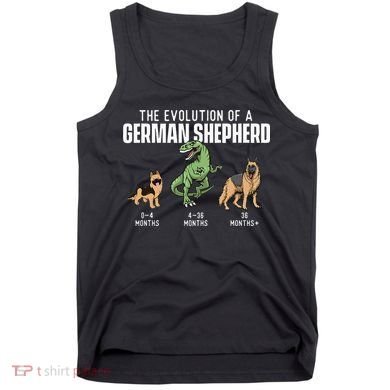 The Evolution Of A German Shepherd Dog Owner Tank Top