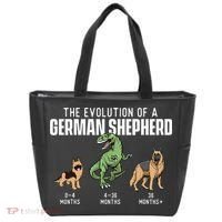 The Evolution Of A German Shepherd Dog Owner Tote Bag thumb 0