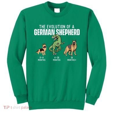 The Evolution Of A German Shepherd Dog Owner Sweatshirt