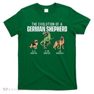The Evolution Of A German Shepherd Dog Owner T-Shirt