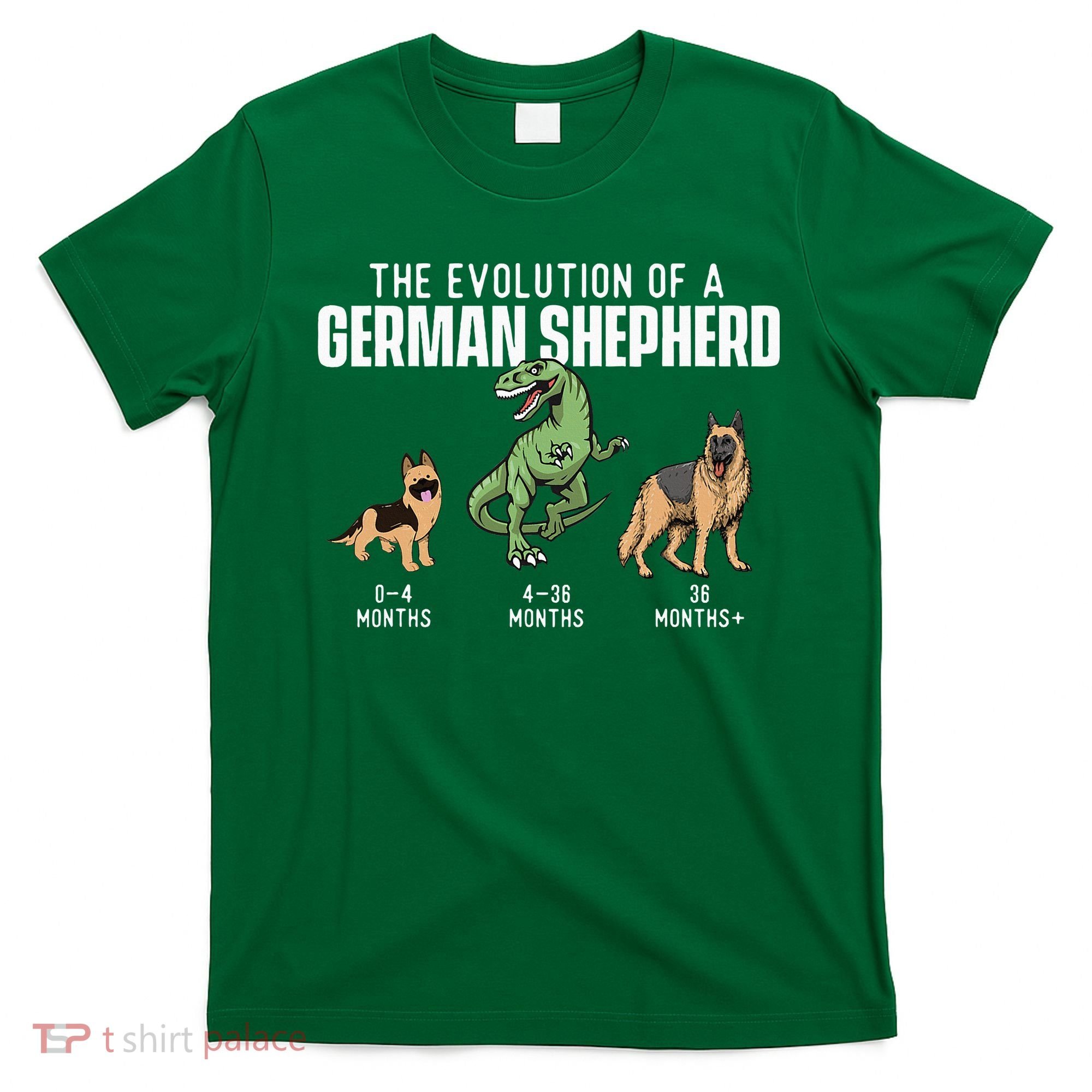 The Evolution Of A German Shepherd Dog Owner T-Shirt