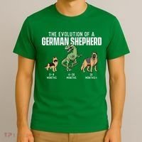 The Evolution Of A German Shepherd Dog Owner T-Shirt thumb 3