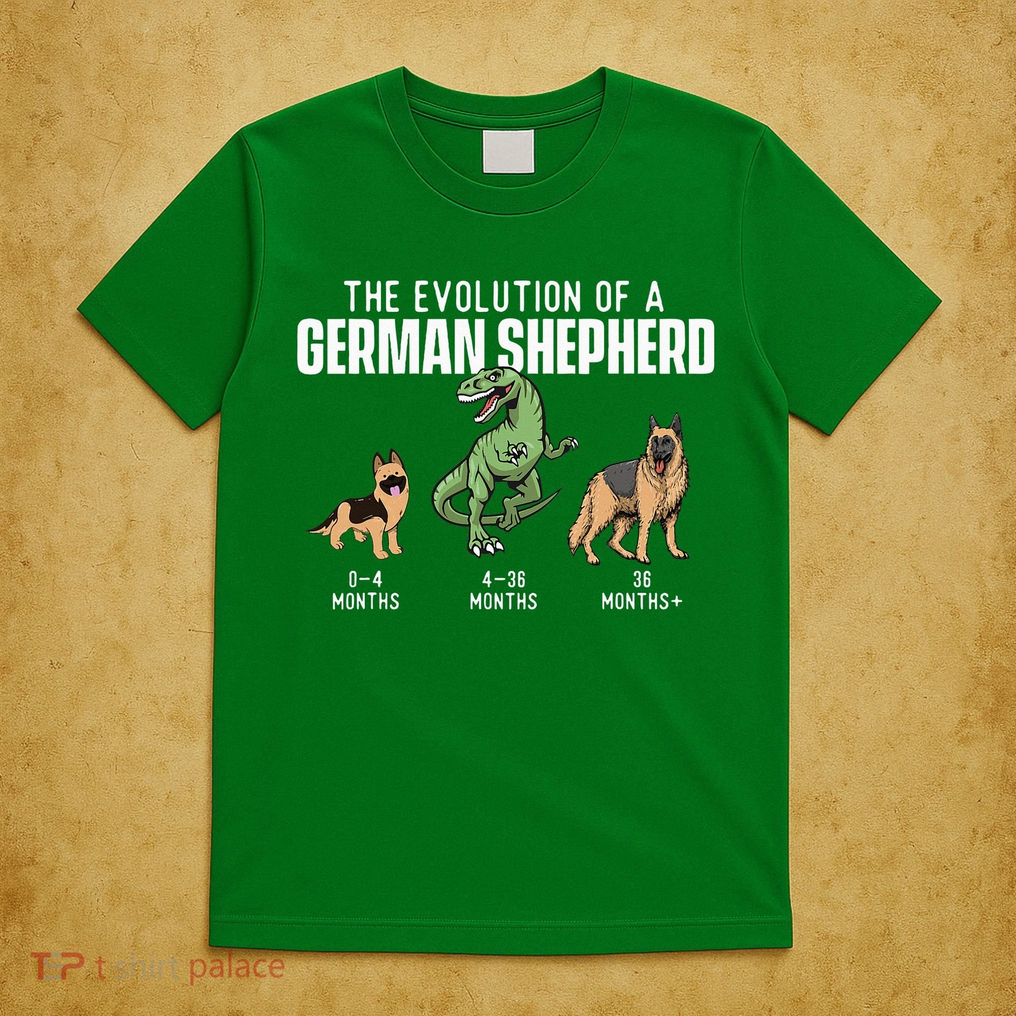 The Evolution Of A German Shepherd Dog Owner T-Shirt