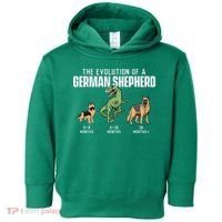 The Evolution Of A German Shepherd Dog Owner Toddler Hoodie thumb 0