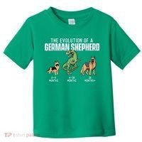 The Evolution Of A German Shepherd Dog Owner Toddler T-Shirt thumb 0
