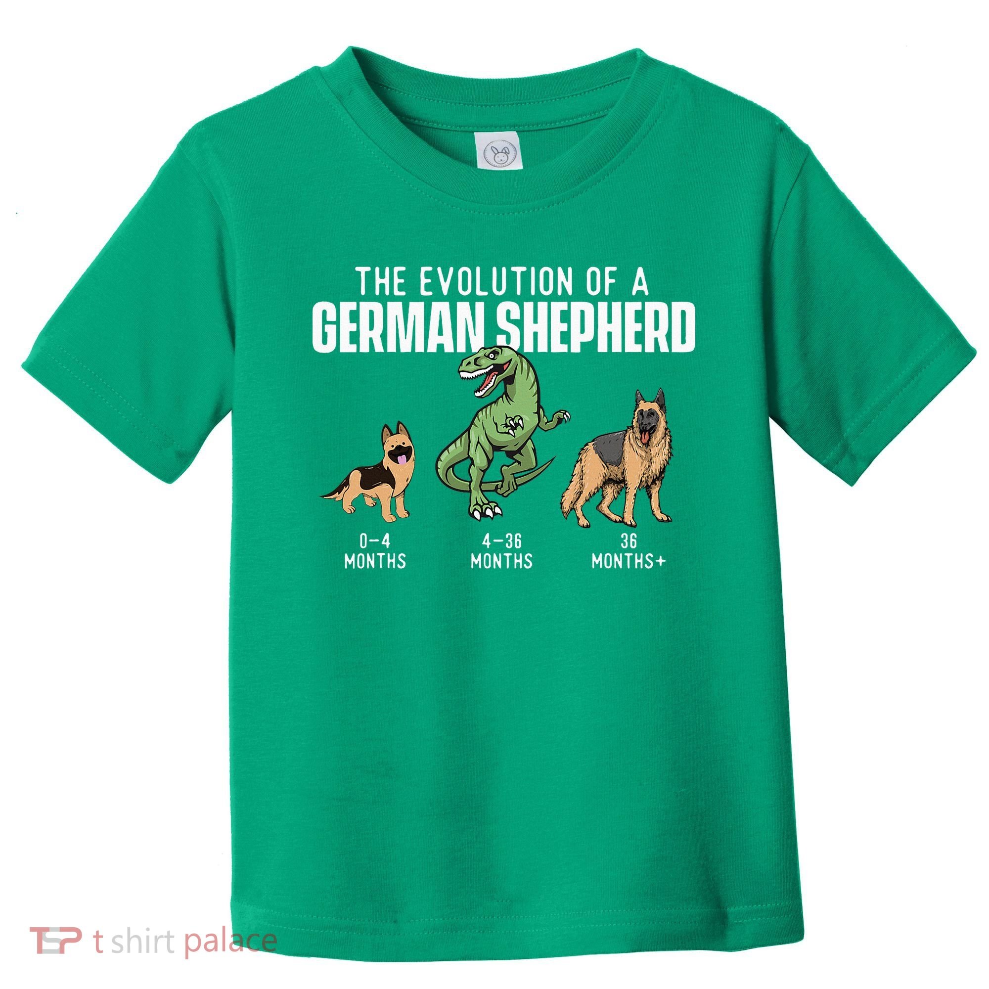 The Evolution Of A German Shepherd Dog Owner Toddler T-Shirt