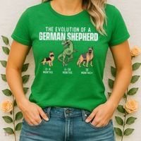 The Evolution Of A German Shepherd Dog Owner Women's T-Shirt thumb 2