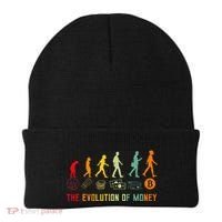 The Evolution Of Money Bitcoin Btc Crypto Cryptocurrency Beanie thumb 0