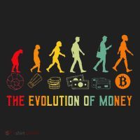 The Evolution Of Money Bitcoin Btc Crypto Cryptocurrency Golf Towel thumb 3
