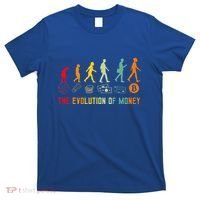 The Evolution Of Money Bitcoin Btc Crypto Cryptocurrency T-Shirt thumb 0