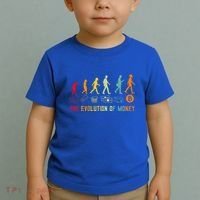 The Evolution Of Money Bitcoin Btc Crypto Cryptocurrency Toddler T-Shirt thumb 2