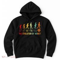 The Evolution Of Money Bitcoin Btc Crypto Cryptocurrency Hoodie thumb 0