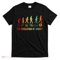 The Evolution Of Money Bitcoin Btc Crypto Cryptocurrency T-Shirt thumb 0