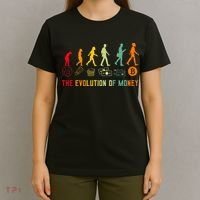 The Evolution Of Money Bitcoin Btc Crypto Cryptocurrency T-Shirt thumb 4