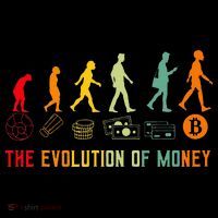 The Evolution Of Money Bitcoin Btc Crypto Cryptocurrency Women's Hoodie thumb 2