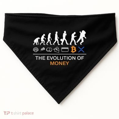 The Evolution Of Money Bitcoin Ripple Xrp To The Moon USA-Made Doggie Bandana