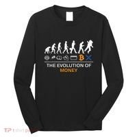 The Evolution Of Money Bitcoin Ripple Xrp To The Moon Long Sleeve Shirt thumb 0