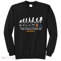 The Evolution Of Money Bitcoin Ripple Xrp To The Moon Sweatshirt thumb 0