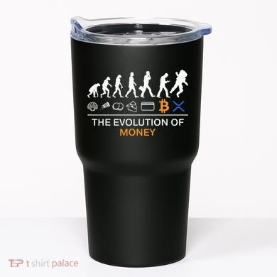 The Evolution Of Money Bitcoin Ripple Xrp To The Moon Tumbler