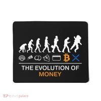 The Evolution Of Money Bitcoin Ripple Xrp To The Moon Mousepad thumb 0