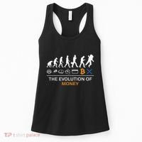 The Evolution Of Money Bitcoin Ripple Xrp To The Moon Women's Tank Top thumb 0