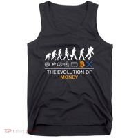 The Evolution Of Money Bitcoin Ripple Xrp To The Moon Tank Top thumb 0