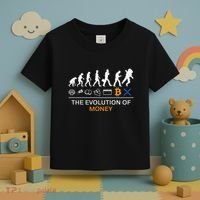 The Evolution Of Money Bitcoin Ripple Xrp To The Moon Toddler T-Shirt thumb 3