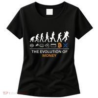 The Evolution Of Money Bitcoin Ripple Xrp To The Moon Women's T-Shirt thumb 0