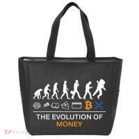 The Evolution Of Money Bitcoin Ripple Xrp To The Moon Tote Bag thumb 0