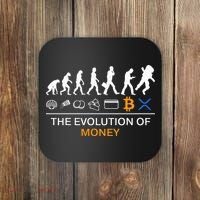 The Evolution Of Money Funny Bitcoin Ripple Xrp To The Moon Coaster thumb 0