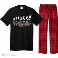 The Evolution Of Money Funny Bitcoin Ripple Xrp To The Moon Pajama Set thumb 0