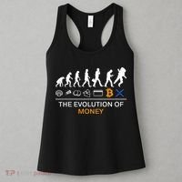 The Evolution Of Money Funny Bitcoin Ripple Xrp To The Moon Women's Tank Top thumb 3