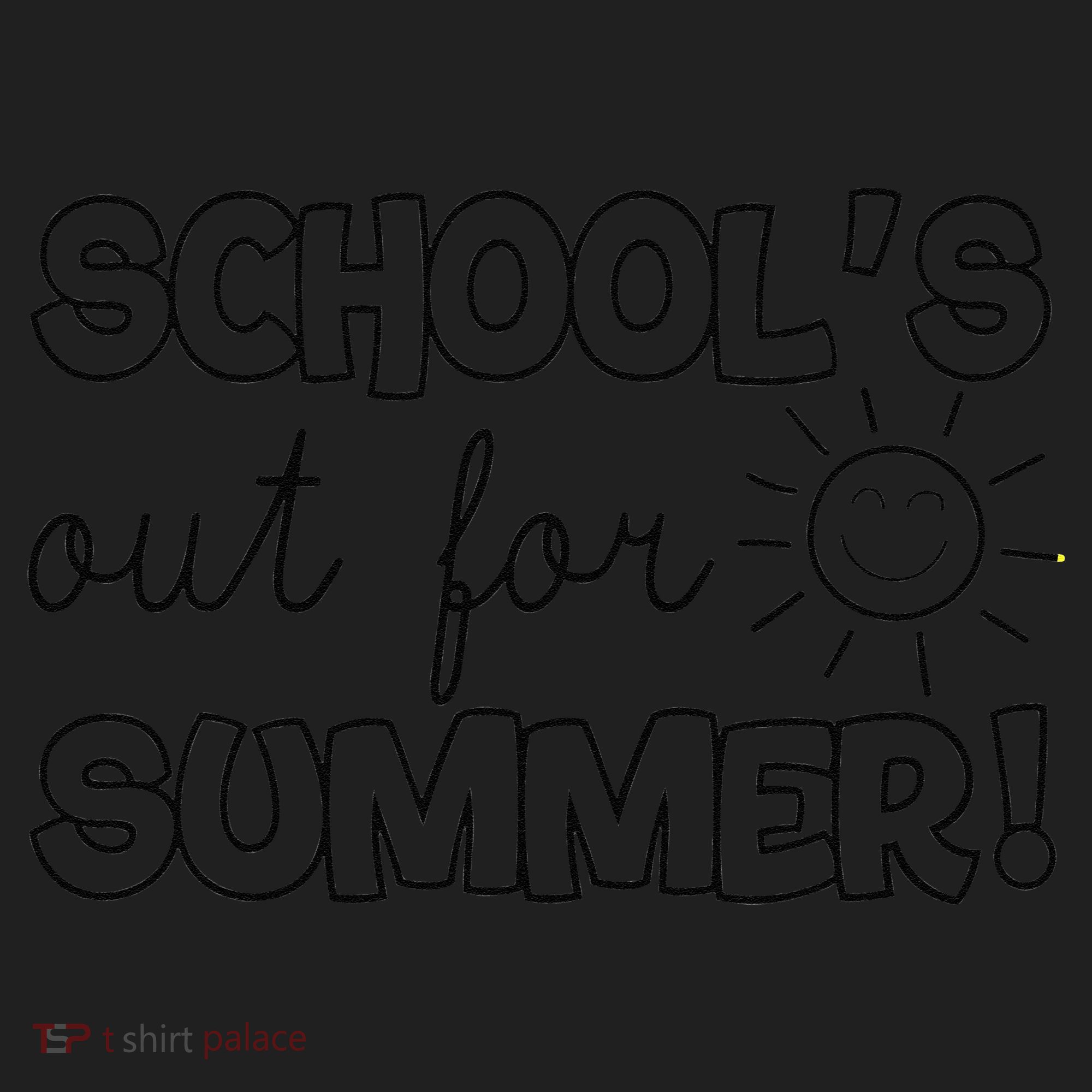 Teacher End Of Year Schools Out For Summer! Last Day Golf Towel