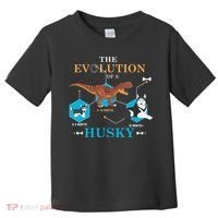 The Evolution Of A Husky Or Evolution Of Dogs Toddler T-Shirt thumb 0