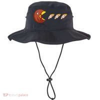 Turkey Eat Pizza Happy Thanksgiving Bucket Hat thumb 0